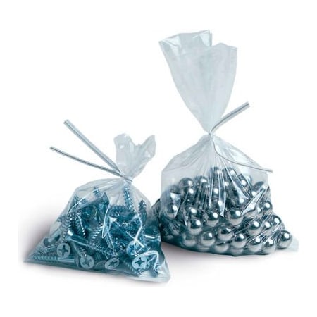 Lk Packaging Layflat Poly Bags, 16"W x 24"L, 2 Mil, Clear, 500/Pack 20F-1624